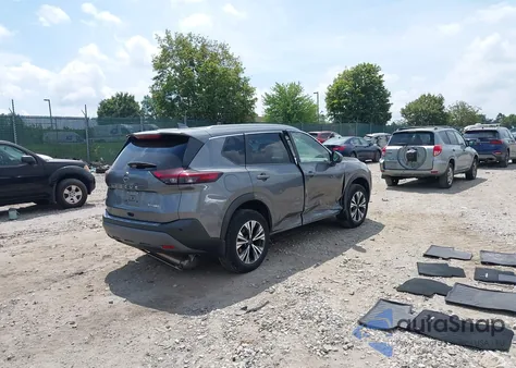 2023 Nissan Rogue Sv Intelligent Awd from USA, damaged, VIN 5N1BT3BBXPC773000